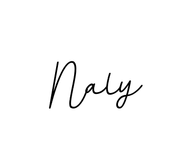 It looks lik you need a new signature style for name Naly. Design unique handwritten (BallpointsItalic-DORy9) signature with our free signature maker in just a few clicks. Naly signature style 11 images and pictures png