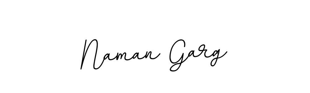 Use a signature maker to create a handwritten signature online. With this signature software, you can design (BallpointsItalic-DORy9) your own signature for name Naman Garg. Naman Garg signature style 11 images and pictures png