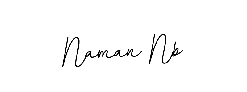 How to make Naman Nb signature? BallpointsItalic-DORy9 is a professional autograph style. Create handwritten signature for Naman Nb name. Naman Nb signature style 11 images and pictures png