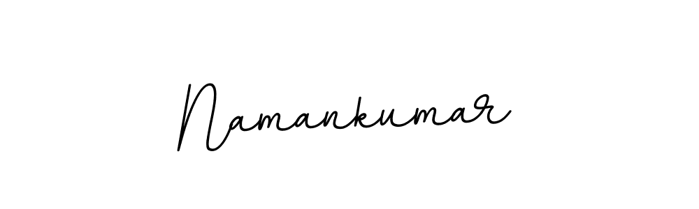Namankumar stylish signature style. Best Handwritten Sign (BallpointsItalic-DORy9) for my name. Handwritten Signature Collection Ideas for my name Namankumar. Namankumar signature style 11 images and pictures png