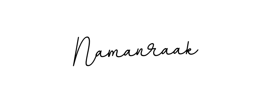 Make a beautiful signature design for name Namanraak. With this signature (BallpointsItalic-DORy9) style, you can create a handwritten signature for free. Namanraak signature style 11 images and pictures png