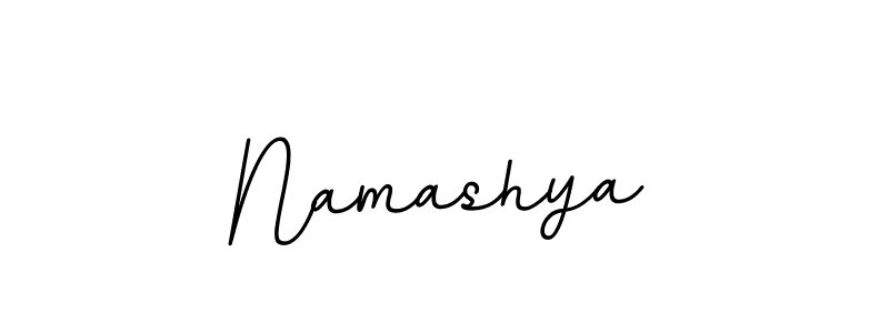 Use a signature maker to create a handwritten signature online. With this signature software, you can design (BallpointsItalic-DORy9) your own signature for name Namashya. Namashya signature style 11 images and pictures png