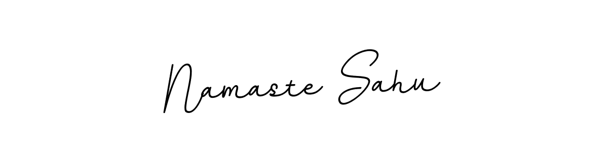 Make a short Namaste Sahu signature style. Manage your documents anywhere anytime using BallpointsItalic-DORy9. Create and add eSignatures, submit forms, share and send files easily. Namaste Sahu signature style 11 images and pictures png