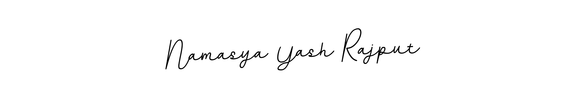 Namasya Yash Rajput stylish signature style. Best Handwritten Sign (BallpointsItalic-DORy9) for my name. Handwritten Signature Collection Ideas for my name Namasya Yash Rajput. Namasya Yash Rajput signature style 11 images and pictures png