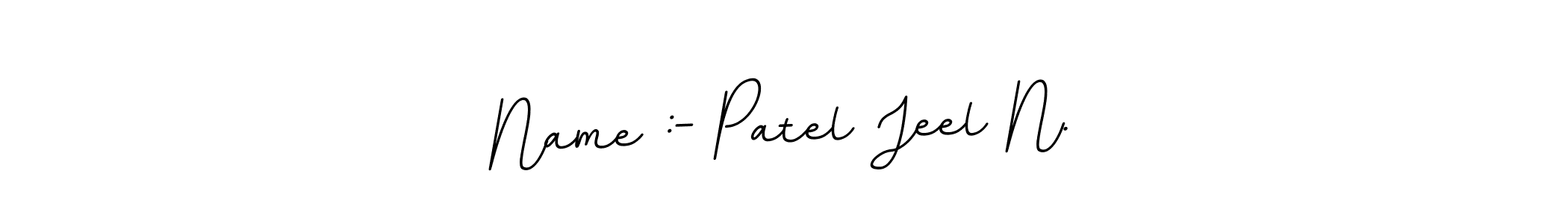 Also You can easily find your signature by using the search form. We will create Name :- Patel Jeel N. name handwritten signature images for you free of cost using BallpointsItalic-DORy9 sign style. Name :- Patel Jeel N. signature style 11 images and pictures png