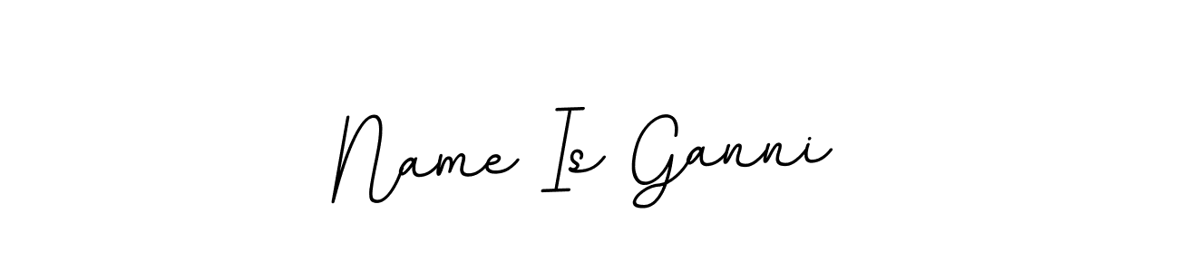 It looks lik you need a new signature style for name Name Is Ganni. Design unique handwritten (BallpointsItalic-DORy9) signature with our free signature maker in just a few clicks. Name Is Ganni signature style 11 images and pictures png