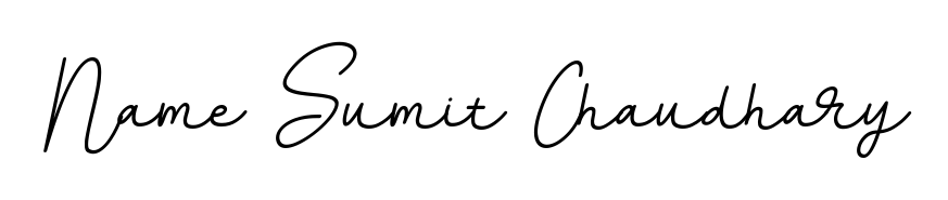 Use a signature maker to create a handwritten signature online. With this signature software, you can design (BallpointsItalic-DORy9) your own signature for name Name Sumit Chaudhary. Name Sumit Chaudhary signature style 11 images and pictures png