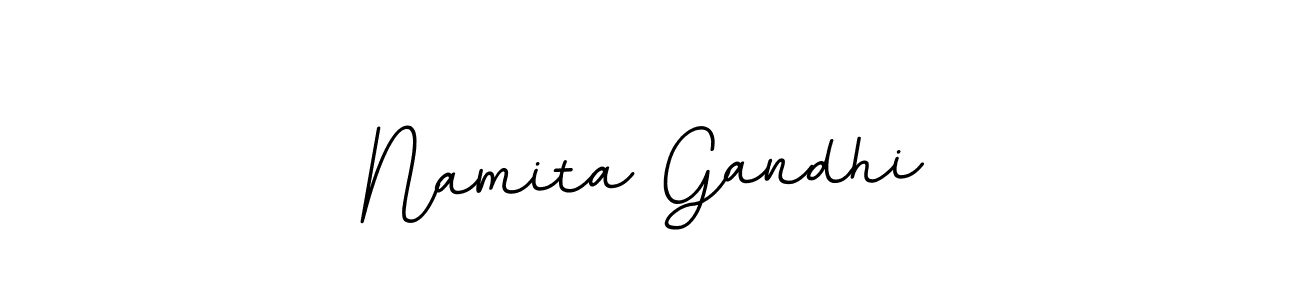 Make a beautiful signature design for name Namita Gandhi. Use this online signature maker to create a handwritten signature for free. Namita Gandhi signature style 11 images and pictures png