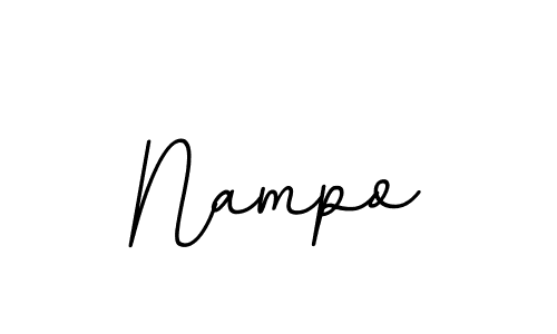 if you are searching for the best signature style for your name Nampo. so please give up your signature search. here we have designed multiple signature styles  using BallpointsItalic-DORy9. Nampo signature style 11 images and pictures png