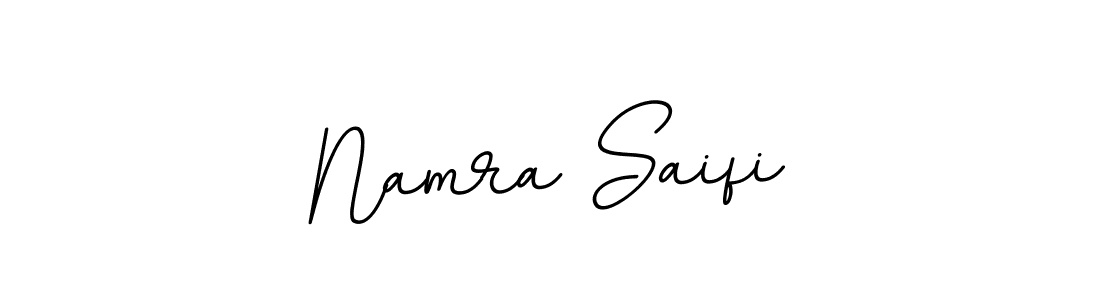 Namra Saifi stylish signature style. Best Handwritten Sign (BallpointsItalic-DORy9) for my name. Handwritten Signature Collection Ideas for my name Namra Saifi. Namra Saifi signature style 11 images and pictures png