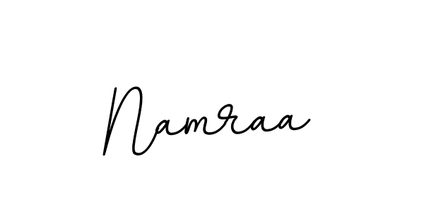 Design your own signature with our free online signature maker. With this signature software, you can create a handwritten (BallpointsItalic-DORy9) signature for name Namraa. Namraa signature style 11 images and pictures png