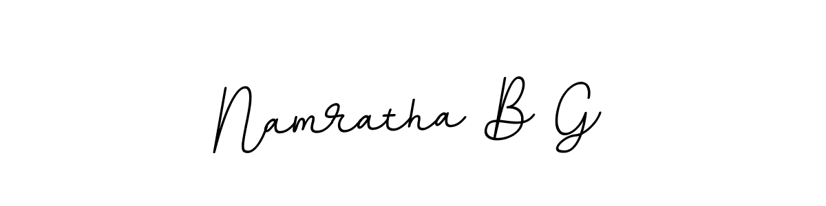 Similarly BallpointsItalic-DORy9 is the best handwritten signature design. Signature creator online .You can use it as an online autograph creator for name Namratha B G. Namratha B G signature style 11 images and pictures png