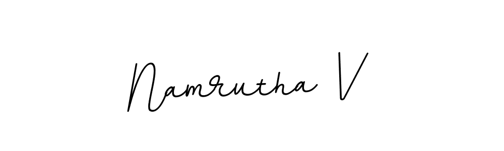 This is the best signature style for the Namrutha V name. Also you like these signature font (BallpointsItalic-DORy9). Mix name signature. Namrutha V signature style 11 images and pictures png