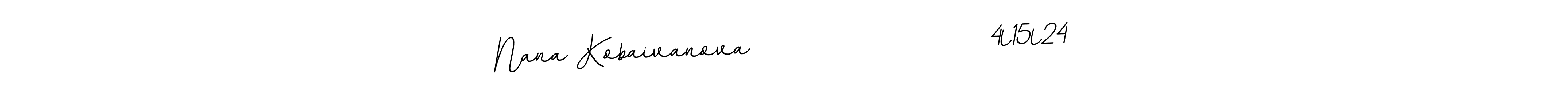 You can use this online signature creator to create a handwritten signature for the name Nana Kobaivanova                    4l15l24. This is the best online autograph maker. Nana Kobaivanova                    4l15l24 signature style 11 images and pictures png