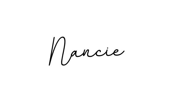 Make a beautiful signature design for name Nancie. Use this online signature maker to create a handwritten signature for free. Nancie signature style 11 images and pictures png