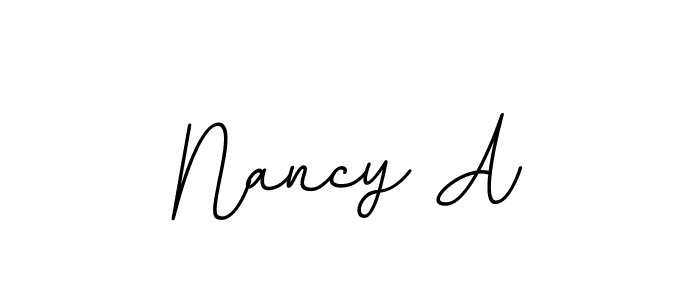 Best and Professional Signature Style for Nancy A. BallpointsItalic-DORy9 Best Signature Style Collection. Nancy A signature style 11 images and pictures png