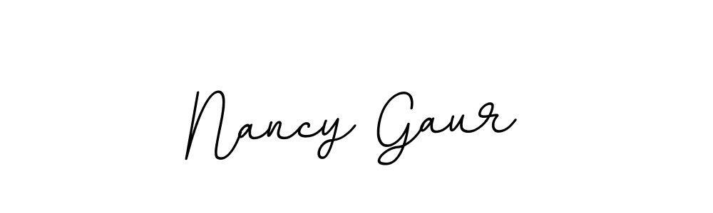 Also You can easily find your signature by using the search form. We will create Nancy Gaur name handwritten signature images for you free of cost using BallpointsItalic-DORy9 sign style. Nancy Gaur signature style 11 images and pictures png