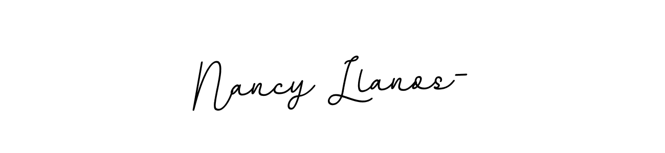 Once you've used our free online signature maker to create your best signature BallpointsItalic-DORy9 style, it's time to enjoy all of the benefits that Nancy Llanos- name signing documents. Nancy Llanos- signature style 11 images and pictures png