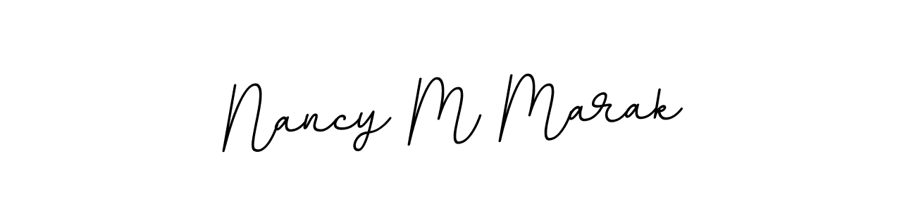 The best way (BallpointsItalic-DORy9) to make a short signature is to pick only two or three words in your name. The name Nancy M Marak include a total of six letters. For converting this name. Nancy M Marak signature style 11 images and pictures png