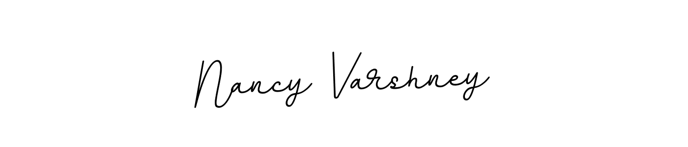 Make a short Nancy Varshney signature style. Manage your documents anywhere anytime using BallpointsItalic-DORy9. Create and add eSignatures, submit forms, share and send files easily. Nancy Varshney signature style 11 images and pictures png
