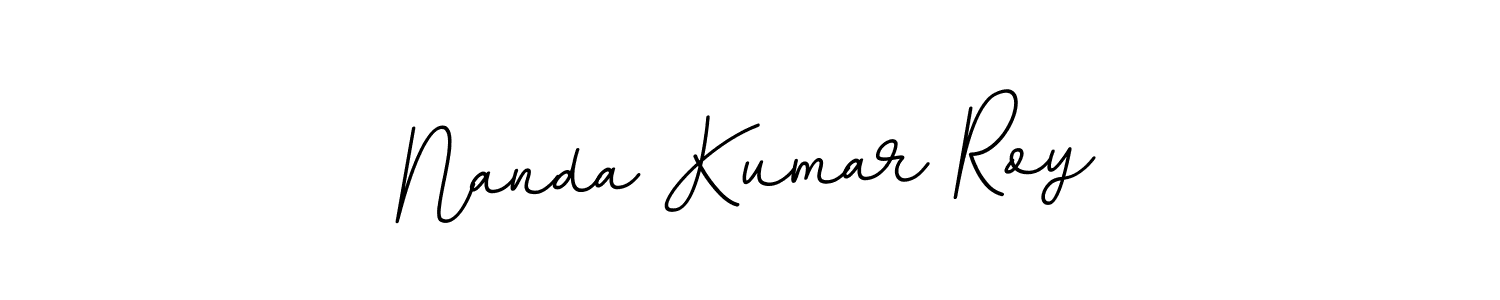 Also You can easily find your signature by using the search form. We will create Nanda Kumar Roy name handwritten signature images for you free of cost using BallpointsItalic-DORy9 sign style. Nanda Kumar Roy signature style 11 images and pictures png