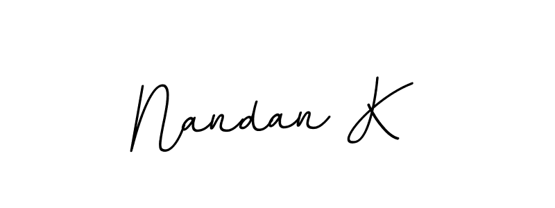Best and Professional Signature Style for Nandan K. BallpointsItalic-DORy9 Best Signature Style Collection. Nandan K signature style 11 images and pictures png