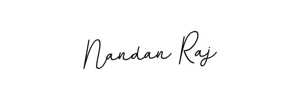 if you are searching for the best signature style for your name Nandan Raj. so please give up your signature search. here we have designed multiple signature styles  using BallpointsItalic-DORy9. Nandan Raj signature style 11 images and pictures png
