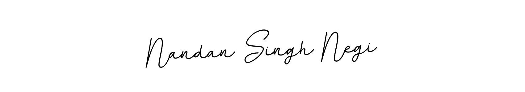 Make a beautiful signature design for name Nandan Singh Negi. Use this online signature maker to create a handwritten signature for free. Nandan Singh Negi signature style 11 images and pictures png