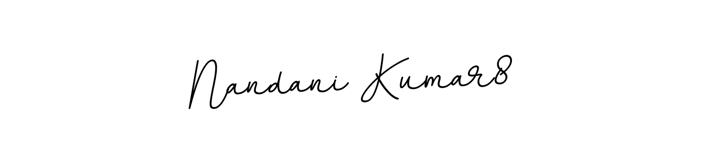 How to make Nandani Kumar8 signature? BallpointsItalic-DORy9 is a professional autograph style. Create handwritten signature for Nandani Kumar8 name. Nandani Kumar8 signature style 11 images and pictures png