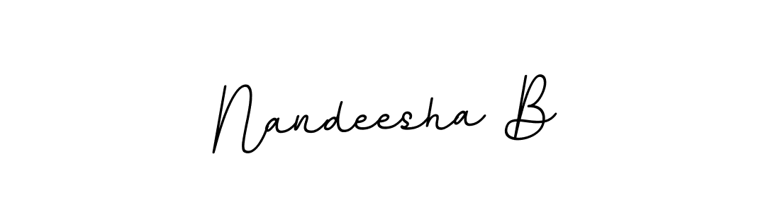 Once you've used our free online signature maker to create your best signature BallpointsItalic-DORy9 style, it's time to enjoy all of the benefits that Nandeesha B name signing documents. Nandeesha B signature style 11 images and pictures png
