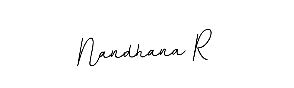 Similarly BallpointsItalic-DORy9 is the best handwritten signature design. Signature creator online .You can use it as an online autograph creator for name Nandhana R. Nandhana R signature style 11 images and pictures png