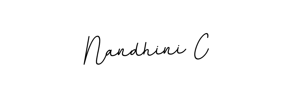 Also we have Nandhini C name is the best signature style. Create professional handwritten signature collection using BallpointsItalic-DORy9 autograph style. Nandhini C signature style 11 images and pictures png