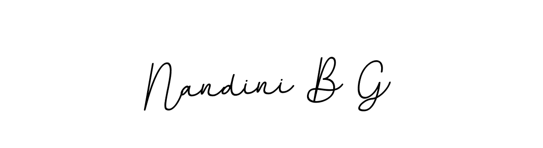 You can use this online signature creator to create a handwritten signature for the name Nandini B G. This is the best online autograph maker. Nandini B G signature style 11 images and pictures png