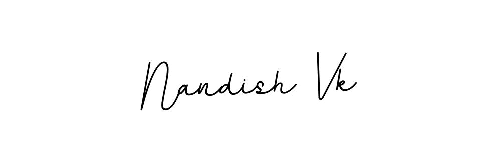 You can use this online signature creator to create a handwritten signature for the name Nandish Vk. This is the best online autograph maker. Nandish Vk signature style 11 images and pictures png
