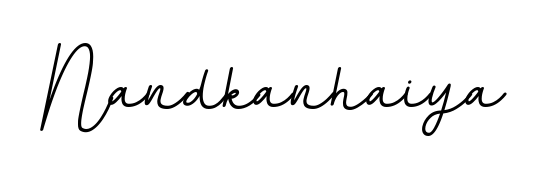 A modern signature idea for name Nandkanhaiya using BallpointsItalic-DORy9 font. Clean strokes and elegant curves make it stand out instantly. Nandkanhaiya signature style 11 images and pictures png