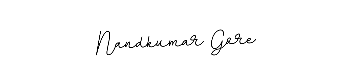 Make a short Nandkumar Gore signature style. Manage your documents anywhere anytime using BallpointsItalic-DORy9. Create and add eSignatures, submit forms, share and send files easily. Nandkumar Gore signature style 11 images and pictures png