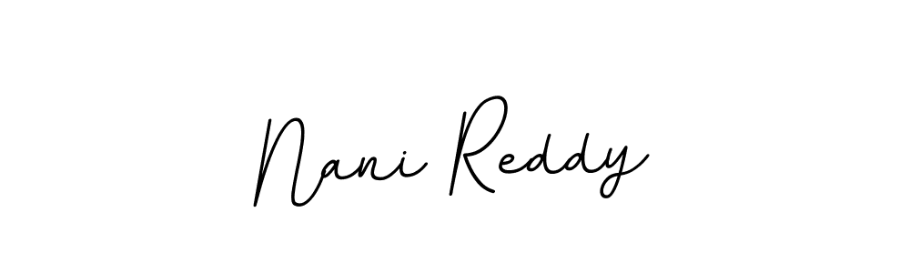 Make a beautiful signature design for name Nani Reddy. Use this online signature maker to create a handwritten signature for free. Nani Reddy signature style 11 images and pictures png