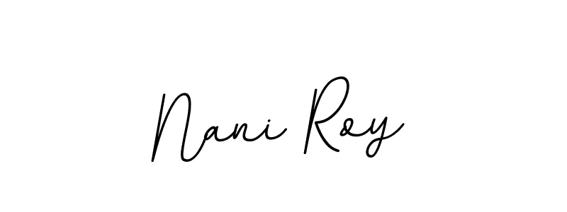 Check out images of Autograph of Nani Roy name. Actor Nani Roy Signature Style. BallpointsItalic-DORy9 is a professional sign style online. Nani Roy signature style 11 images and pictures png