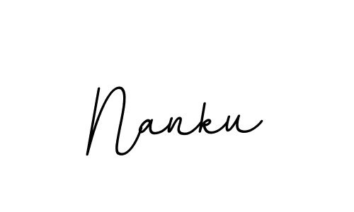 This is the best signature style for the Nanku name. Also you like these signature font (BallpointsItalic-DORy9). Mix name signature. Nanku signature style 11 images and pictures png