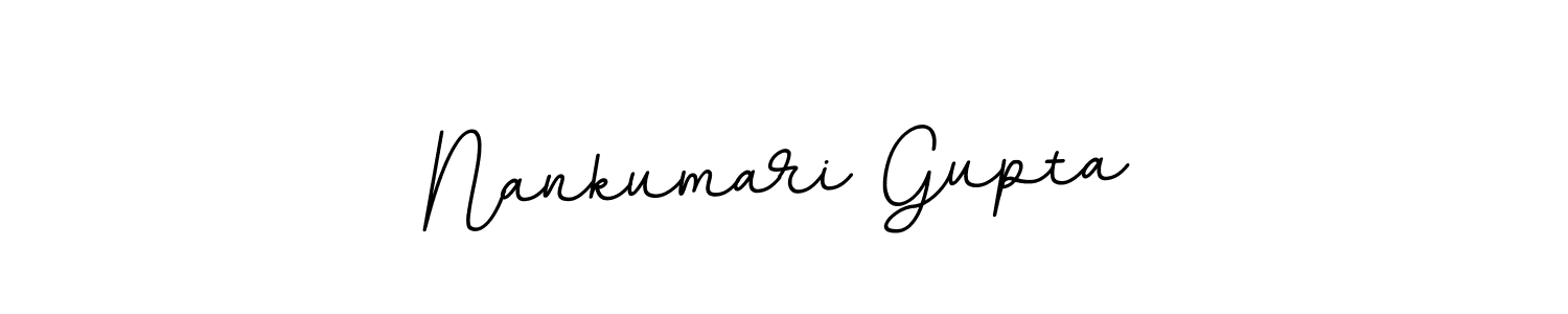 How to Draw Nankumari Gupta signature style? BallpointsItalic-DORy9 is a latest design signature styles for name Nankumari Gupta. Nankumari Gupta signature style 11 images and pictures png