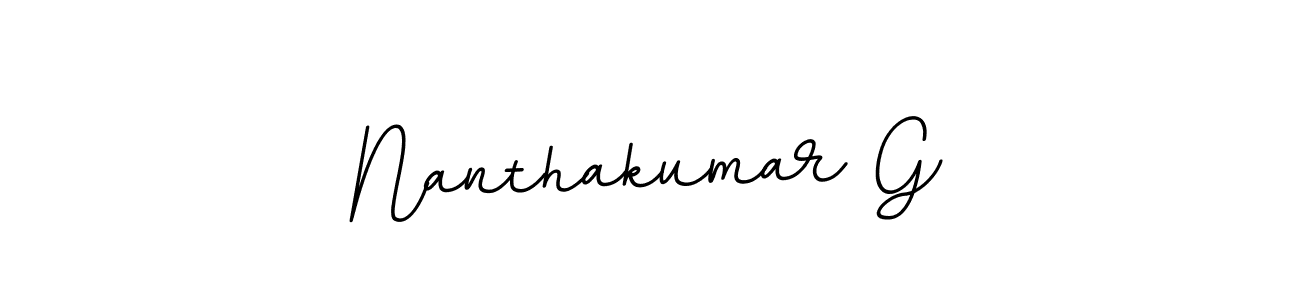 BallpointsItalic-DORy9 is a professional signature style that is perfect for those who want to add a touch of class to their signature. It is also a great choice for those who want to make their signature more unique. Get Nanthakumar G name to fancy signature for free. Nanthakumar G signature style 11 images and pictures png