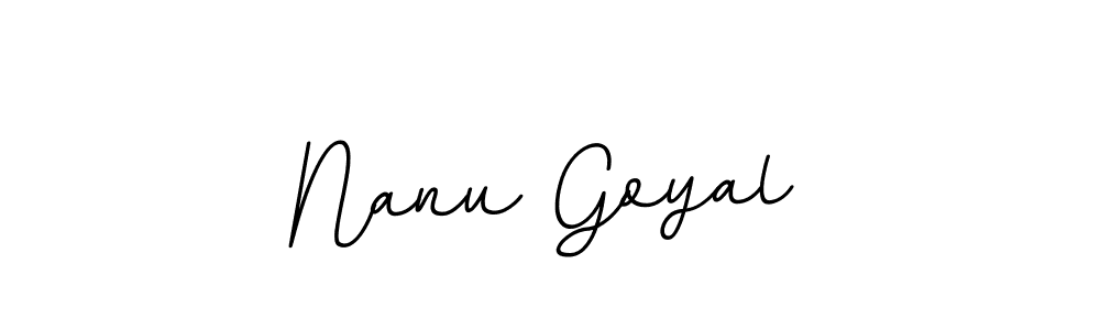 Also we have Nanu Goyal name is the best signature style. Create professional handwritten signature collection using BallpointsItalic-DORy9 autograph style. Nanu Goyal signature style 11 images and pictures png
