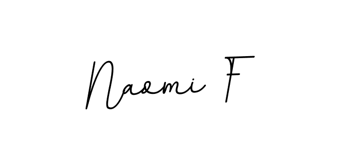 Use a signature maker to create a handwritten signature online. With this signature software, you can design (BallpointsItalic-DORy9) your own signature for name Naomi F. Naomi F signature style 11 images and pictures png