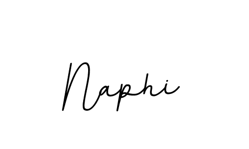 Design your own signature with our free online signature maker. With this signature software, you can create a handwritten (BallpointsItalic-DORy9) signature for name Naphi. Naphi signature style 11 images and pictures png