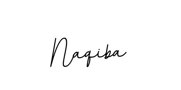 Naqiba stylish signature style. Best Handwritten Sign (BallpointsItalic-DORy9) for my name. Handwritten Signature Collection Ideas for my name Naqiba. Naqiba signature style 11 images and pictures png