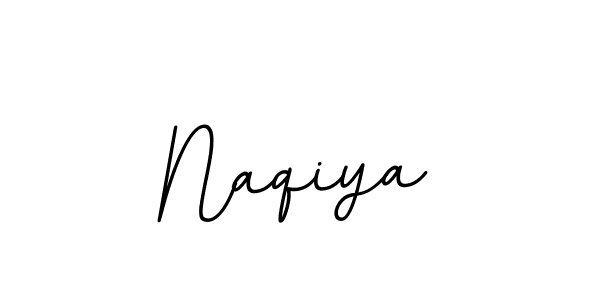 Design your own signature with our free online signature maker. With this signature software, you can create a handwritten (BallpointsItalic-DORy9) signature for name Naqiya. Naqiya signature style 11 images and pictures png