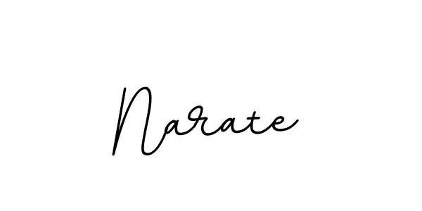 Also we have Narate name is the best signature style. Create professional handwritten signature collection using BallpointsItalic-DORy9 autograph style. Narate signature style 11 images and pictures png