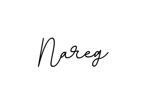 Nareg stylish signature style. Best Handwritten Sign (BallpointsItalic-DORy9) for my name. Handwritten Signature Collection Ideas for my name Nareg. Nareg signature style 11 images and pictures png