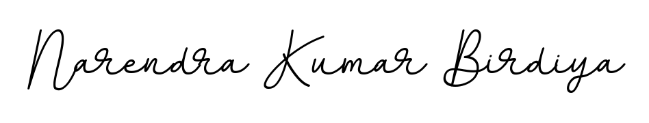 Create a beautiful signature design for name Narendra Kumar Birdiya. With this signature (BallpointsItalic-DORy9) fonts, you can make a handwritten signature for free. Narendra Kumar Birdiya signature style 11 images and pictures png