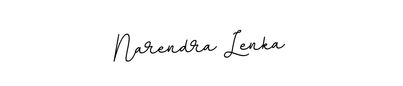 Create a beautiful signature design for name Narendra Lenka. With this signature (BallpointsItalic-DORy9) fonts, you can make a handwritten signature for free. Narendra Lenka signature style 11 images and pictures png